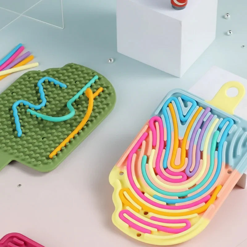 Playful & Plush – Silicone Busy Board