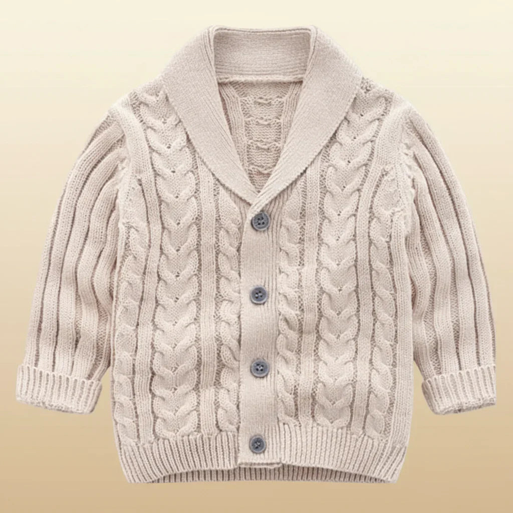 Comfortable & Stylish – Knitted Children's Cardigan Sweater