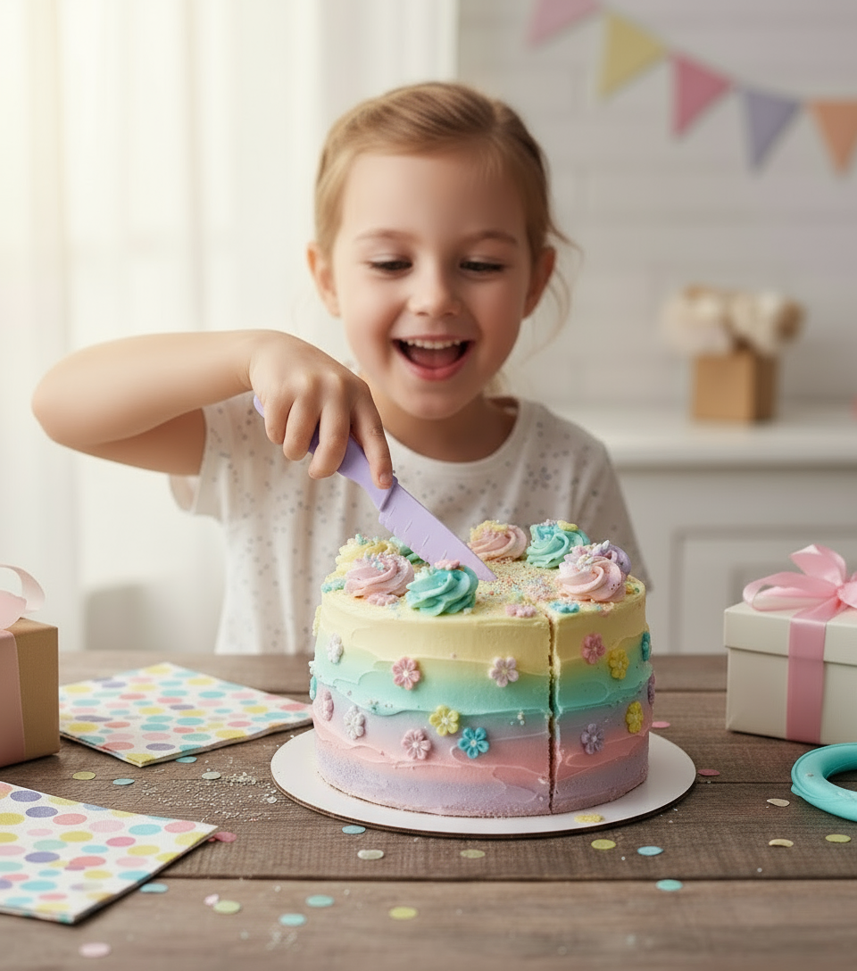 Safe & Child-Friendly – Children's Cutting Knife
