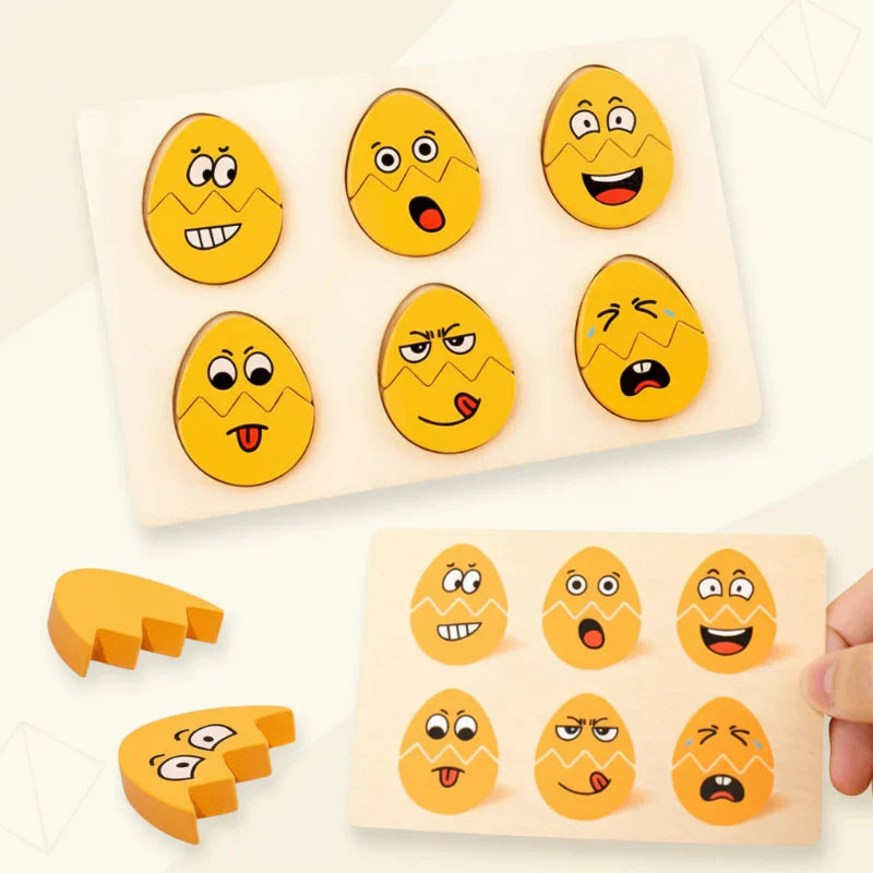 Educational to Deal with Emotions – Facial Expression Puzzle