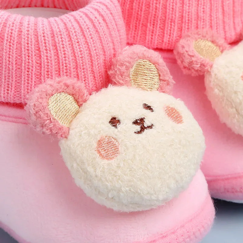 Warm and non-slip – Animal Infant Slippers