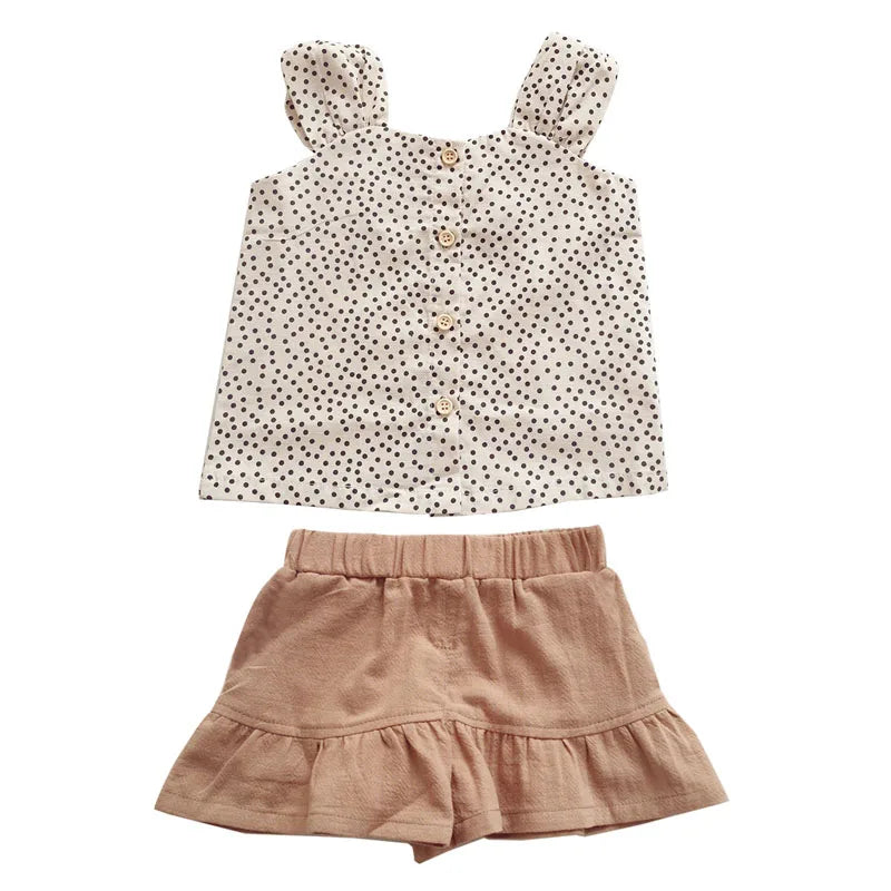 Cotton summer set for girls