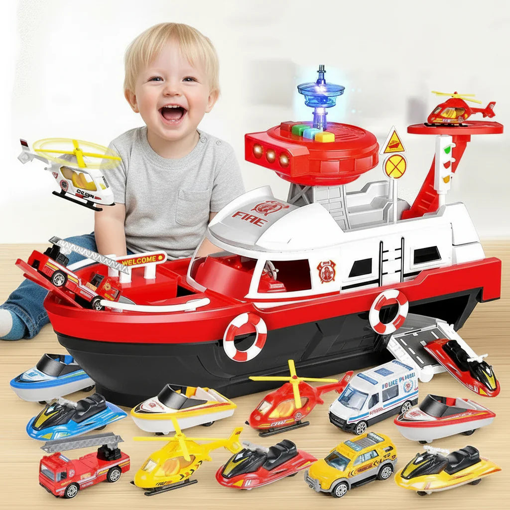 Musical & Interactive – Plaything Boat with Light & Sound