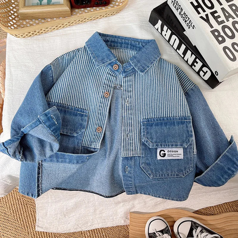 Stylish & Sustainable – Denim Jacket for Boys