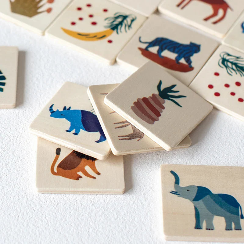 Wood & Educational – Jungle Memory Activity