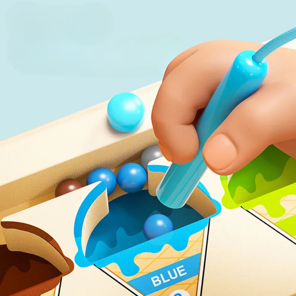 Hand and eye coordination - Magneto game board