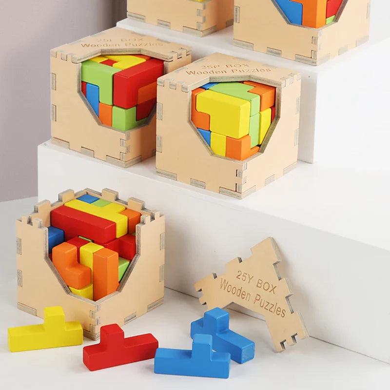 Train is brein - 3D Tetris Brain-teaser