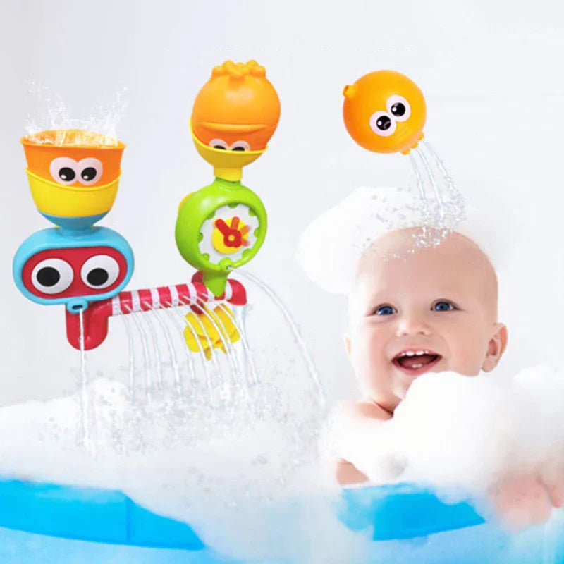 Turn & Splash Water Play - Baby Bath Toys