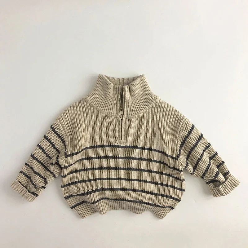 Simple Zipper - Children Zipper Sweater