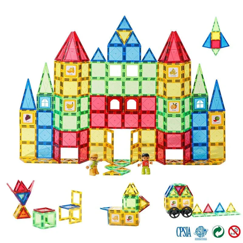 Develop Creativity - Magneto Tiles