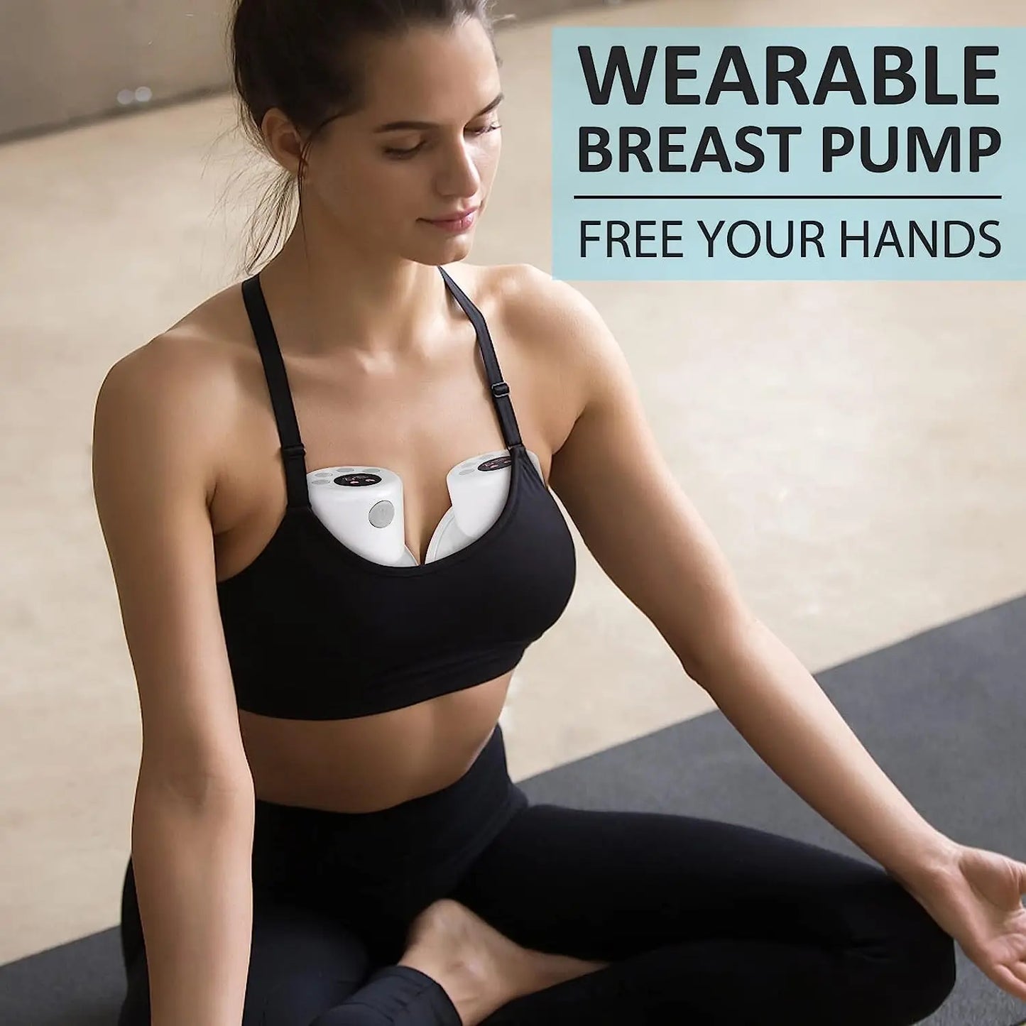 Wireless & Discreet - Hands-free Electronic Breast Pump