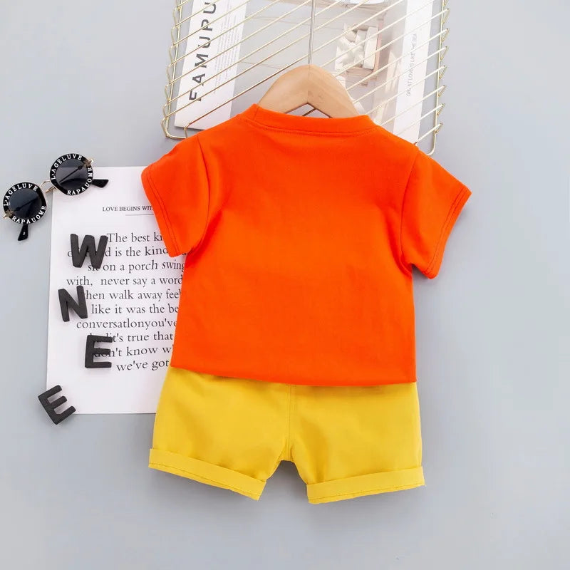 Lion print - Boys Summer Kit