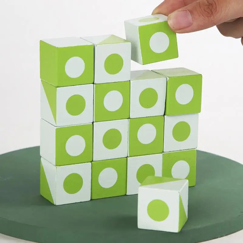 Smart & Innovative - Wooden Geometric Thinking Game