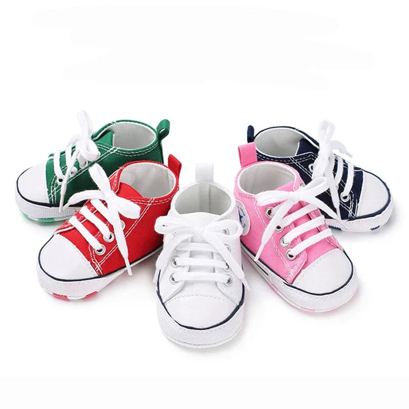 Breathable & Flexible - 'First Steps' Sneakers