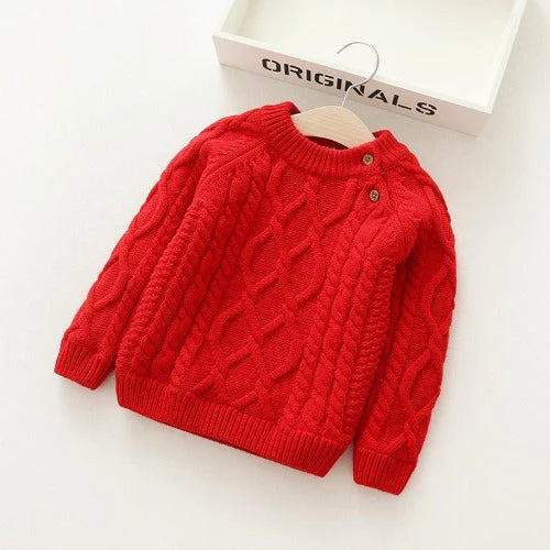 Cute & Cozy – Knitted Wool Winter Sweater