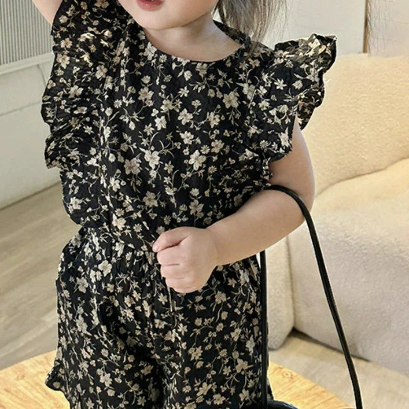 Floral happiness - Children's dress
