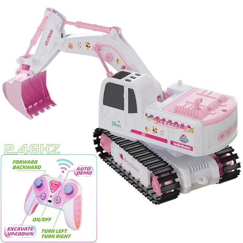 Digging Party for Girls - RC Excavator