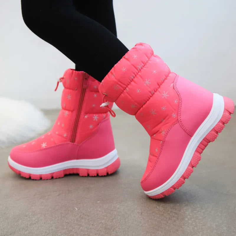 Warm & Waterproof - Girls Snowboots