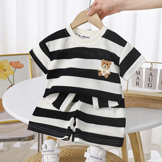 Stripes Play - Cotton Dress Set