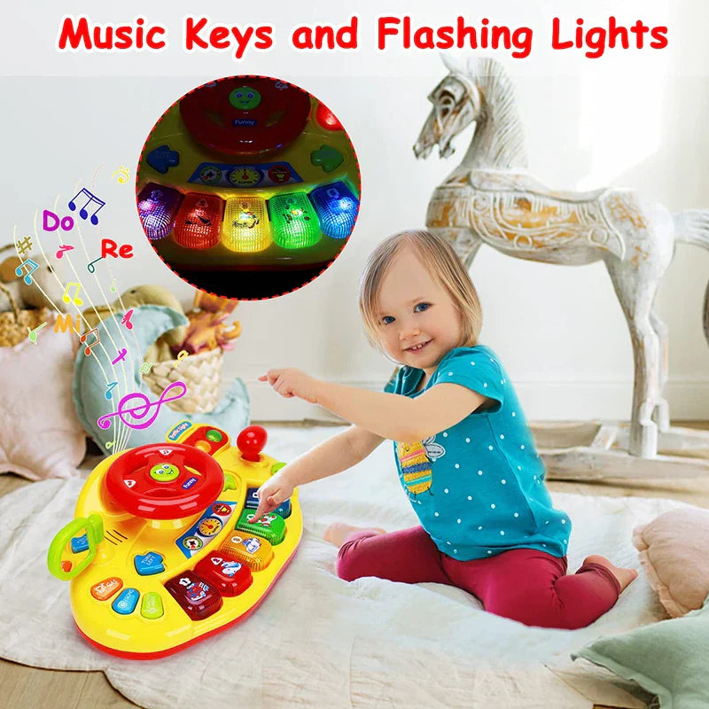 Engaging & Educational – Keyboard & Steering Wheel