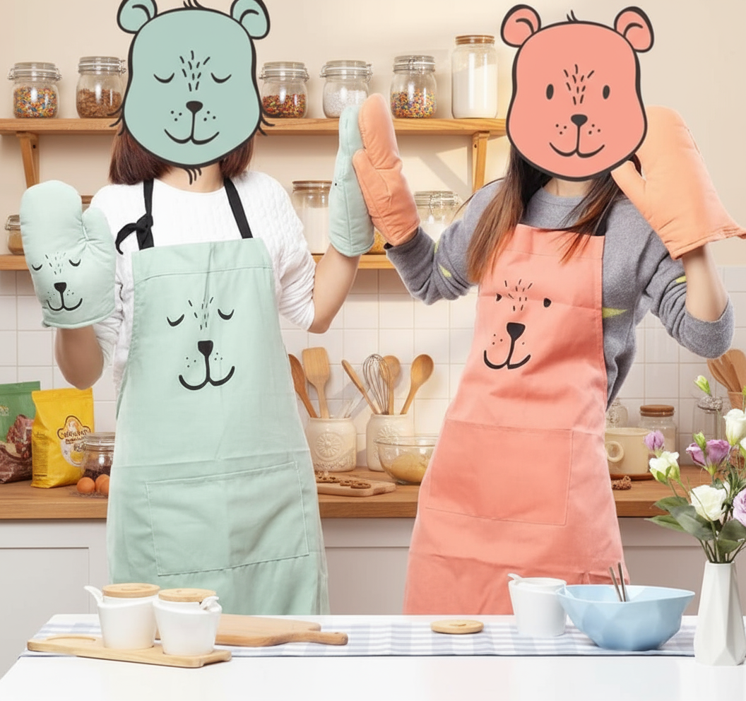 Play and practical – Apron for children and adults