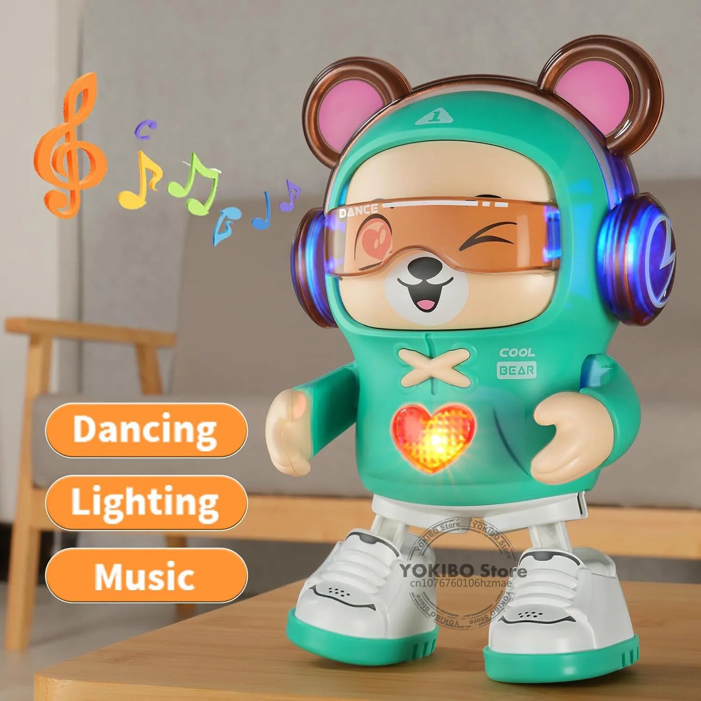 Dancing Bear Robot™ - Develop motor skills - Dancing Plaything Doll