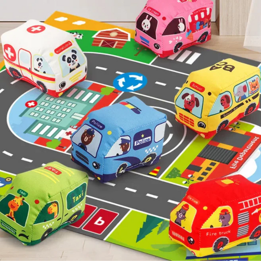 Cartoon Adventures - Car Playmat
