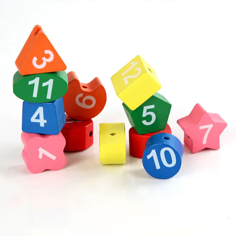 Play & Learn Telling Time – Wood Clock