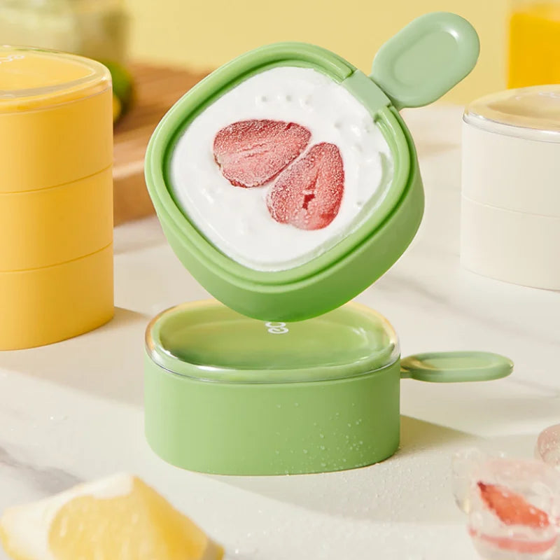 Refreshingly creative - silicone ice cream maker