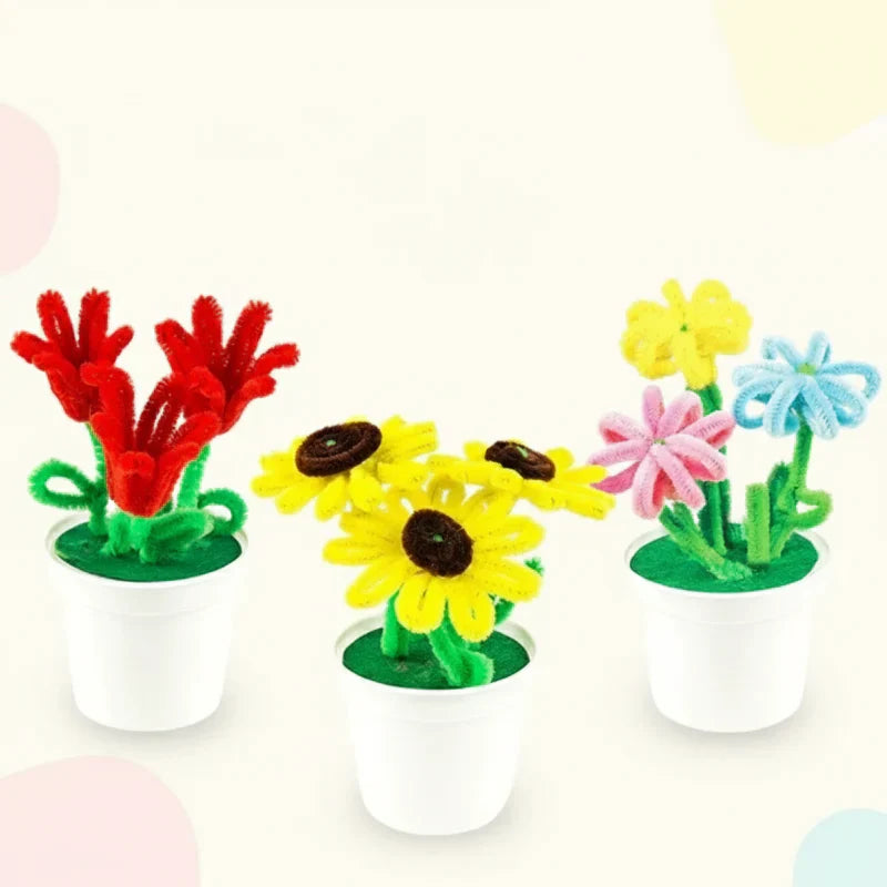 Colorful & Innovative – DIY Flower Pot Craft Kit