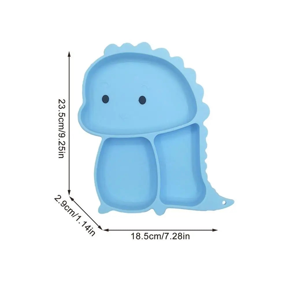 7-piece set - Silicone Children's Tableware