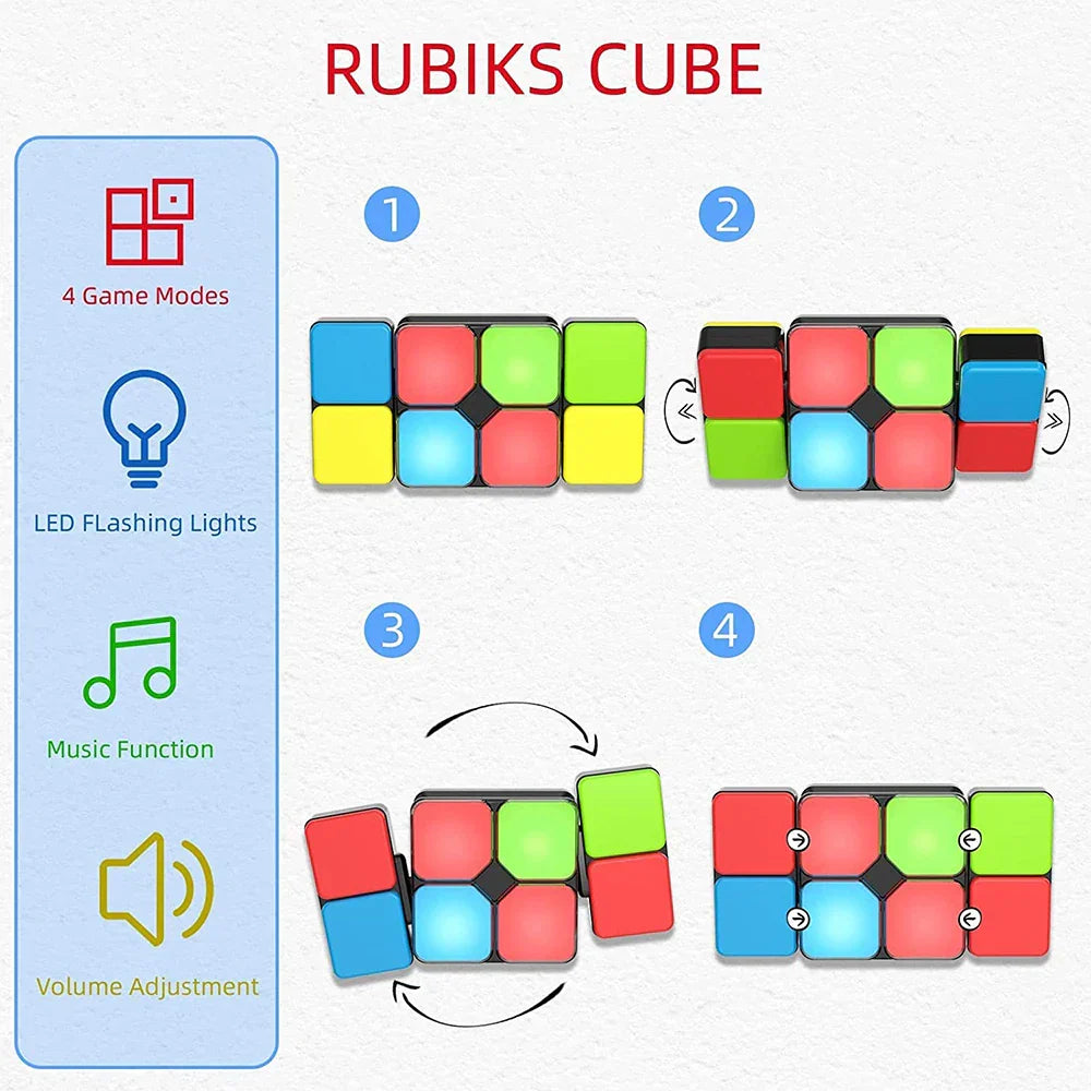 Brain-teaser fun & music in your palm - Puzzle Cube