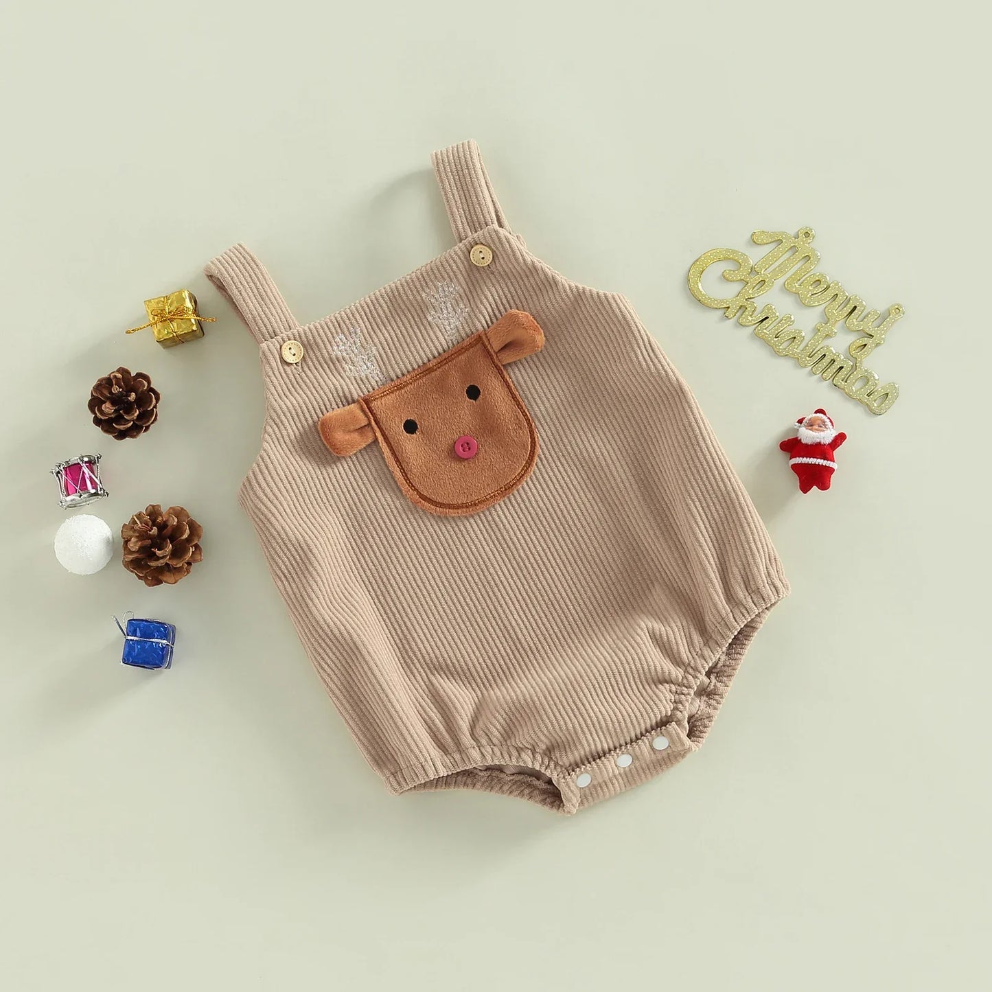 Christmas Design - Overall Christmas Romper