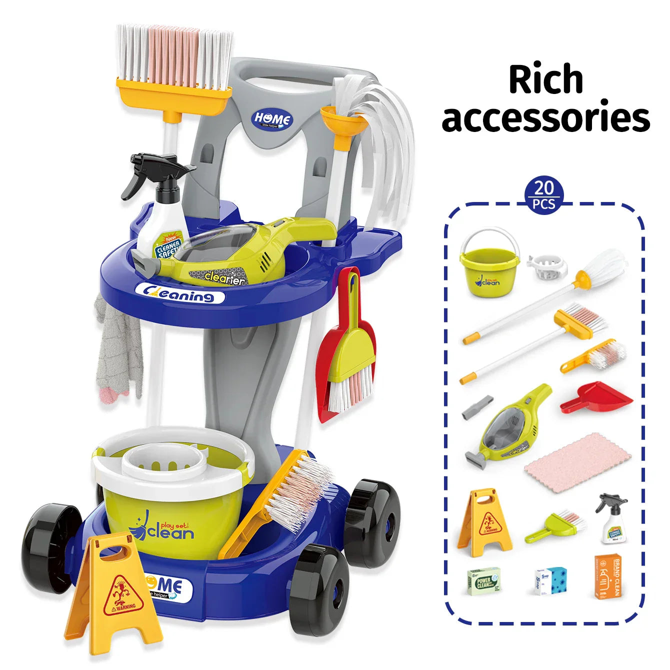 Educational & Play – Toy Cleaning Trolley