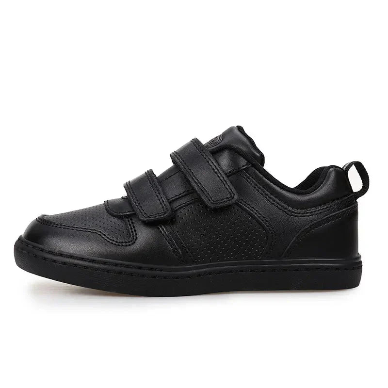 Light & Durable - Leather Sneakers with Velcro