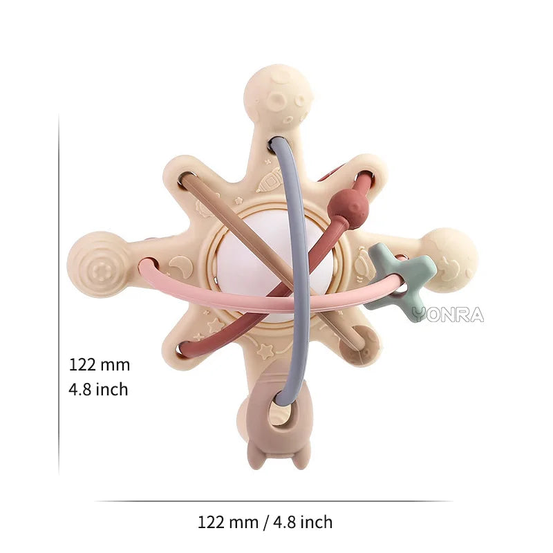 Soft Grab Play - Baby Silicone Teething Toys