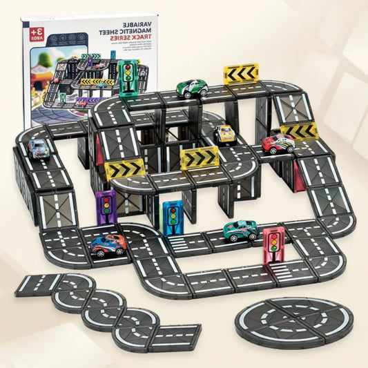 Innovative & Playful – Magnetic Tiles Car Set