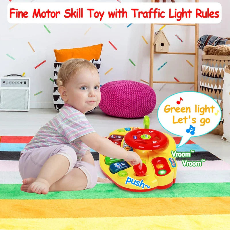 Engaging & Educational – Keyboard & Steering Wheel