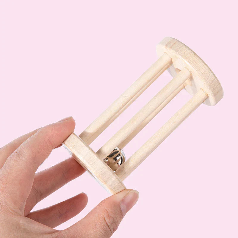 Merry Roller Cage - Wood Rattle Toys