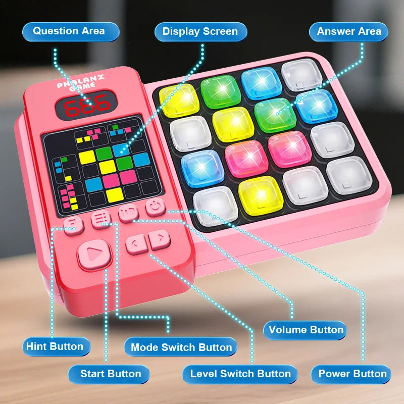 Exciting & Rhythmic – Stress-relieving game console