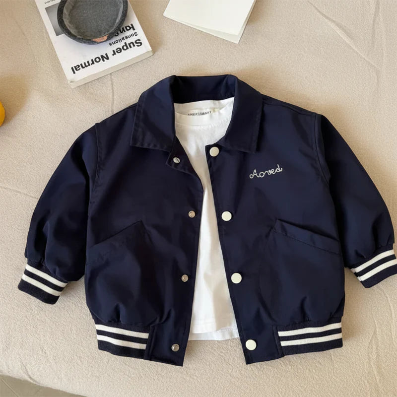 Cool & Stylish – Children's Baseball Jacket