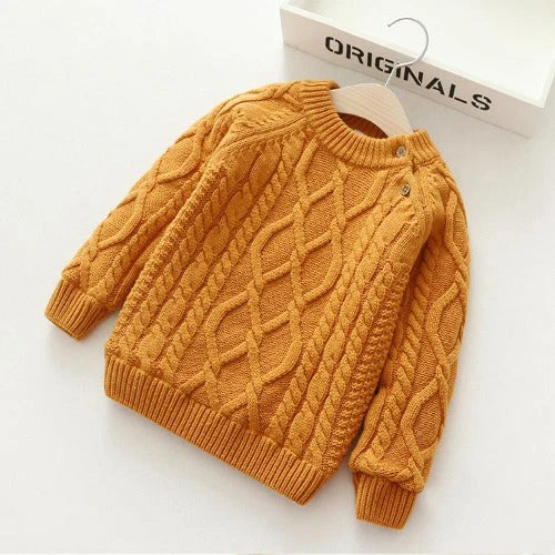Cute & Cozy – Knitted Wool Winter Sweater