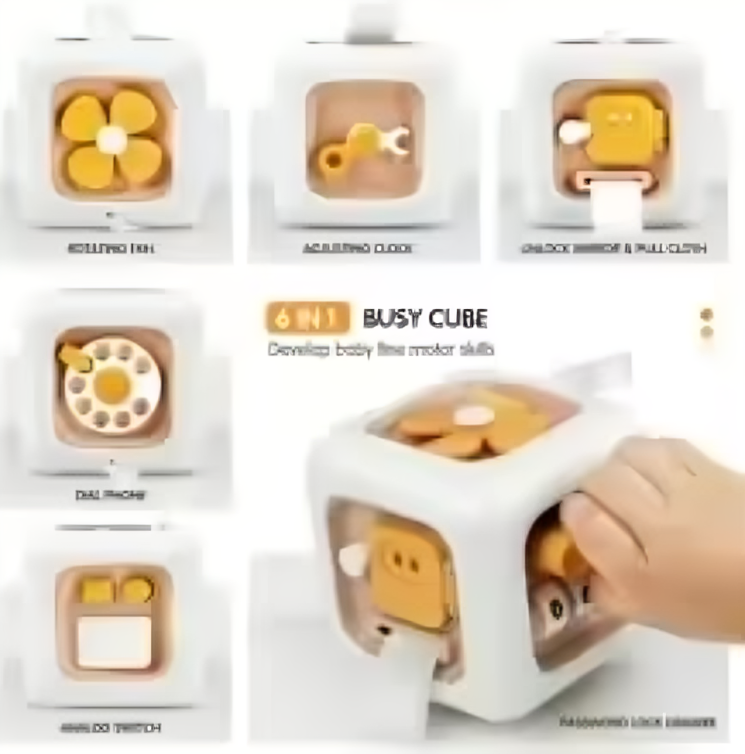 Educational & Fun - Cube Senses Toys