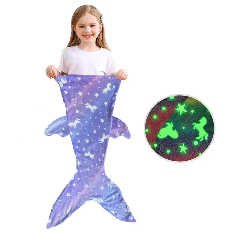 Glow in the Dark - Mermaid Sleeping Bag