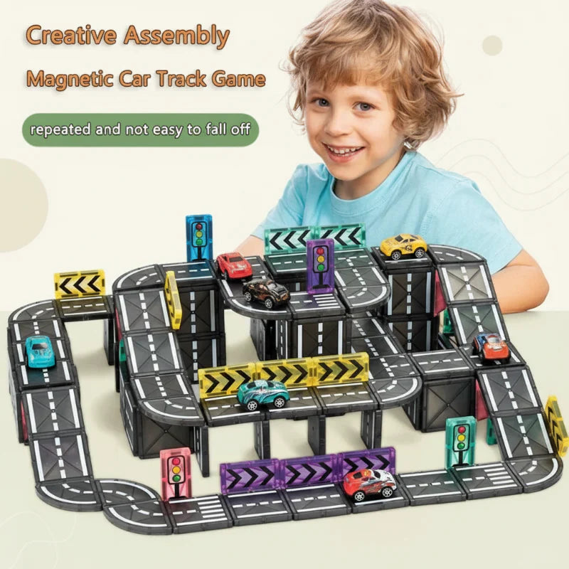 Innovative & Playful – Magnetic Tiles Car Set
