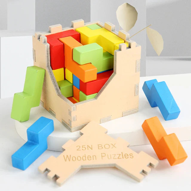 Train is brein - 3D Tetris Brain-teaser