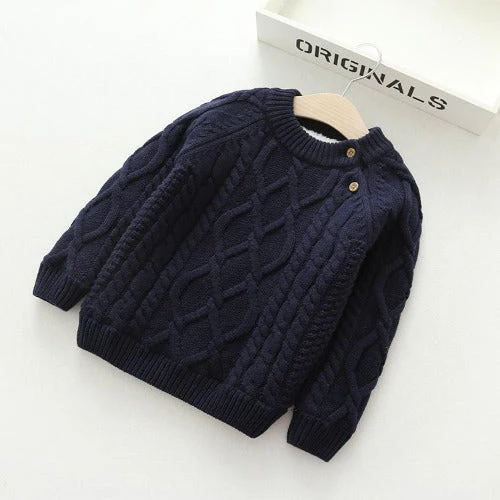 Cute & Cozy – Knitted Wool Winter Sweater