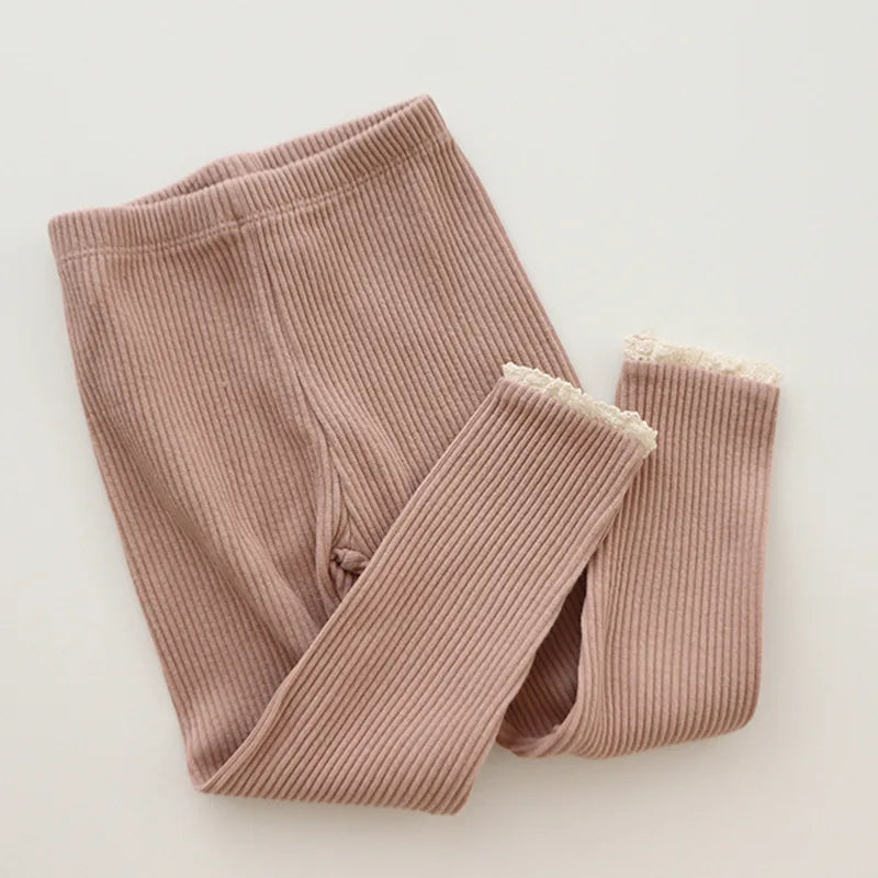 Plush & Comfortable - Rib Fabric Leggings