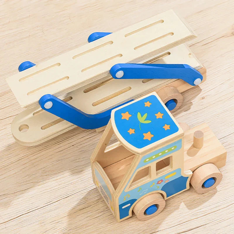 Innovative & Educational – Wooden truck
