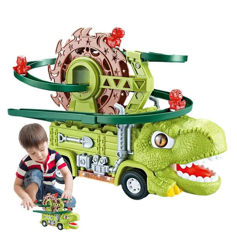 climb and race with dinosaurs! - Dinosaur Truck